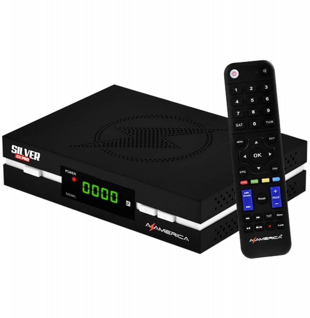 Receptor Digital Az-America Silver GX Pro