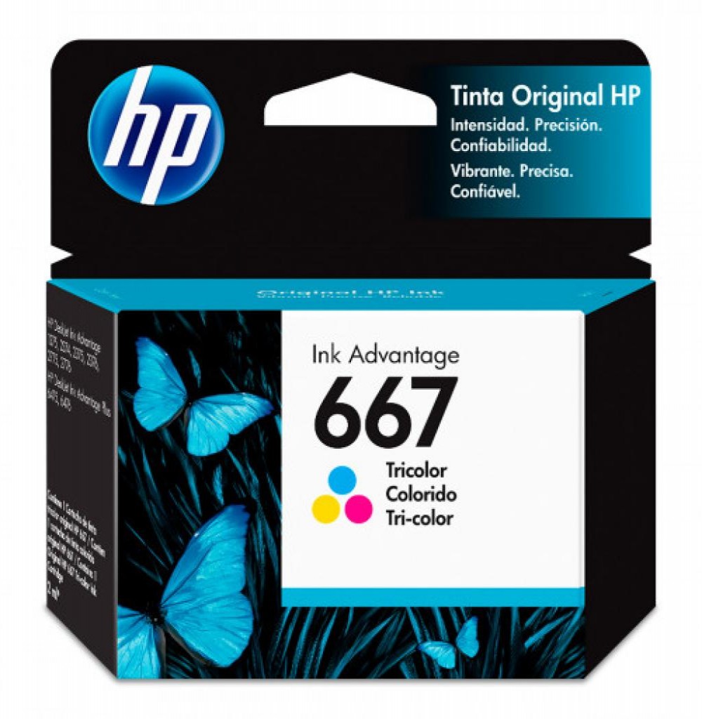 Cartucho HP (667) 3YM78AL COLOR