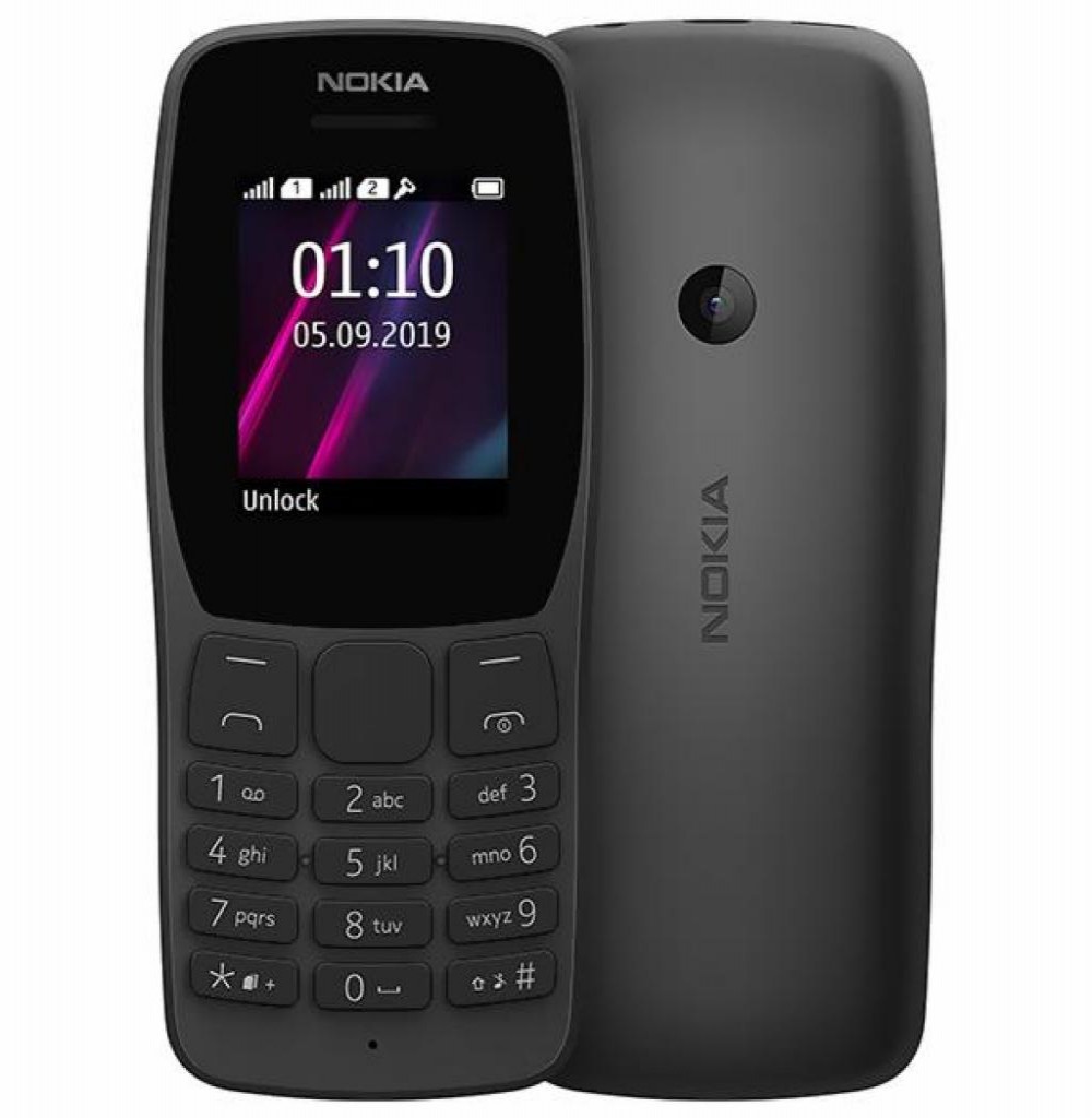 Celular Nokia 110 TA-1192 Ds/1.7" Preto Português