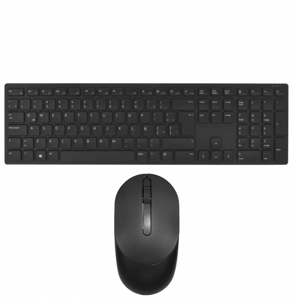 Tec. Usb Dell KM5221WBKB-LTN Pro C/Mouse S/Fio Espanhol