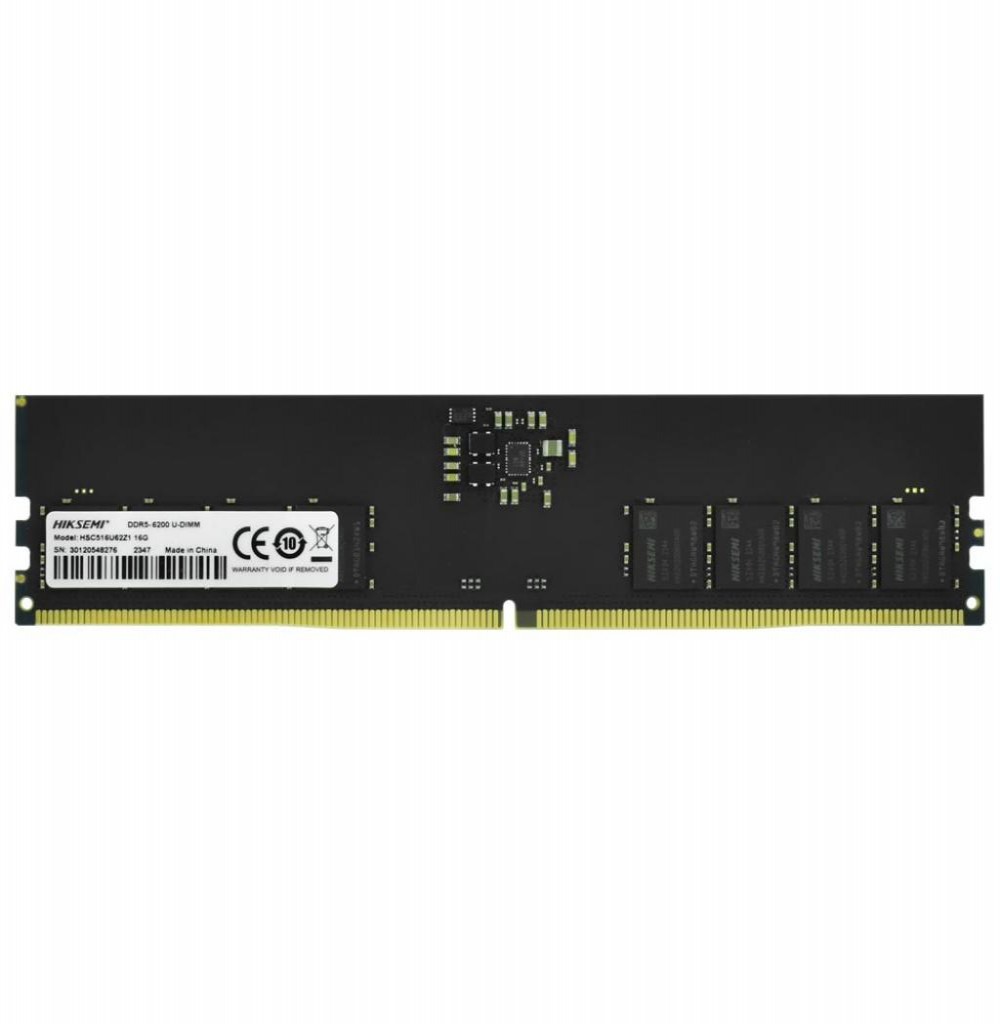 Memória DDR5-16GB 6200 Hiksemi Hiker HSC516U62Z1