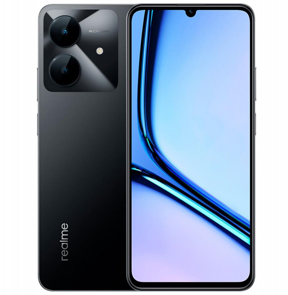 Celular Realme Note 60X RMX3938 3/64GB Preto