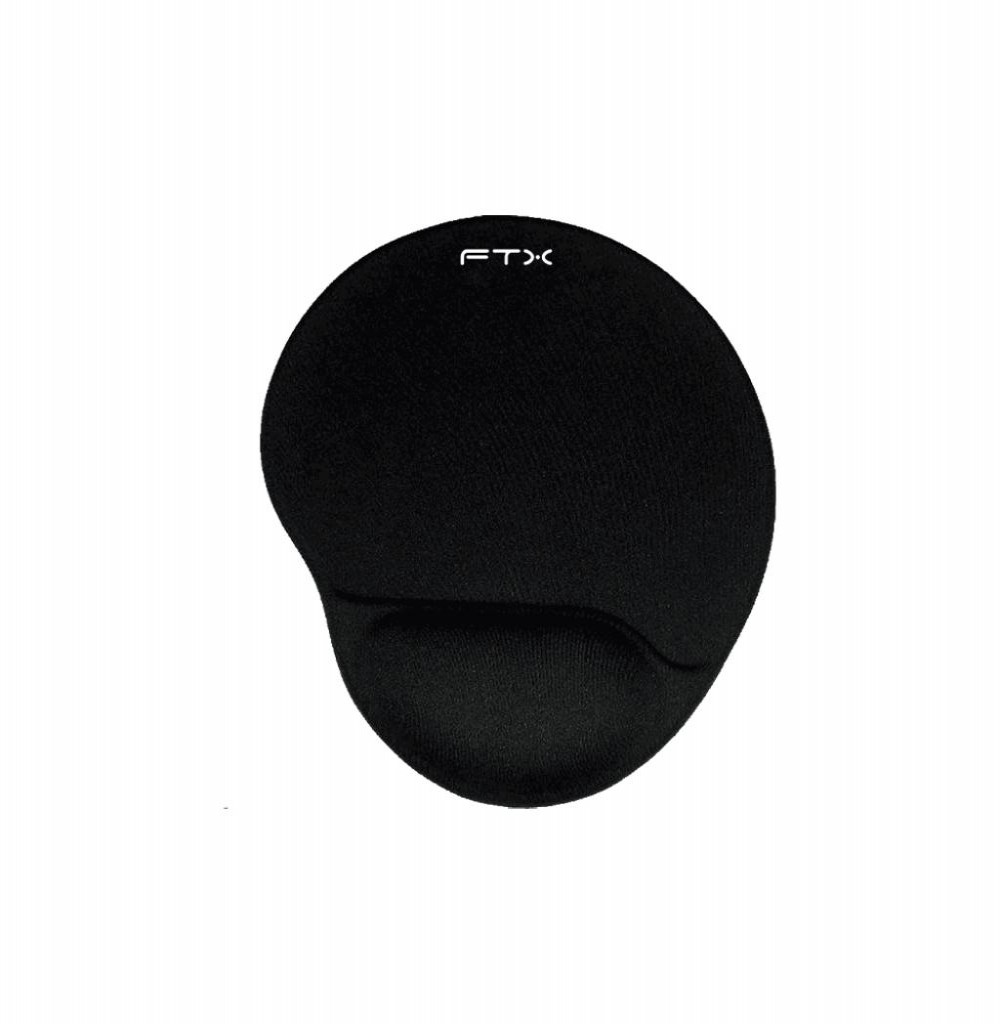 Mousepad Ftx FTXMPG01 Preto C/Apoio Gel
