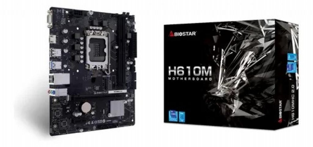 Placa Mãe Intel (1700) Biostar H610MHC 2.0 IH615MDS