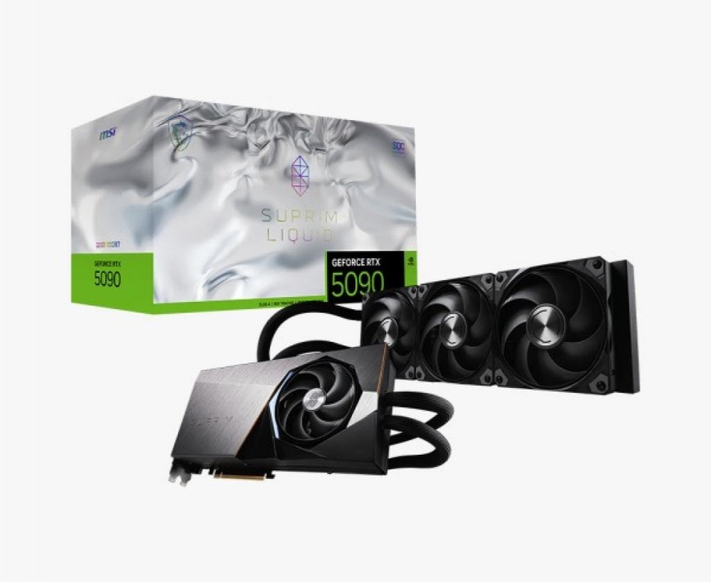 Placa de Vídeo 32GB Exp. GF-RTX5090 Msi Suprim Liquid Soc 912-V530-025
