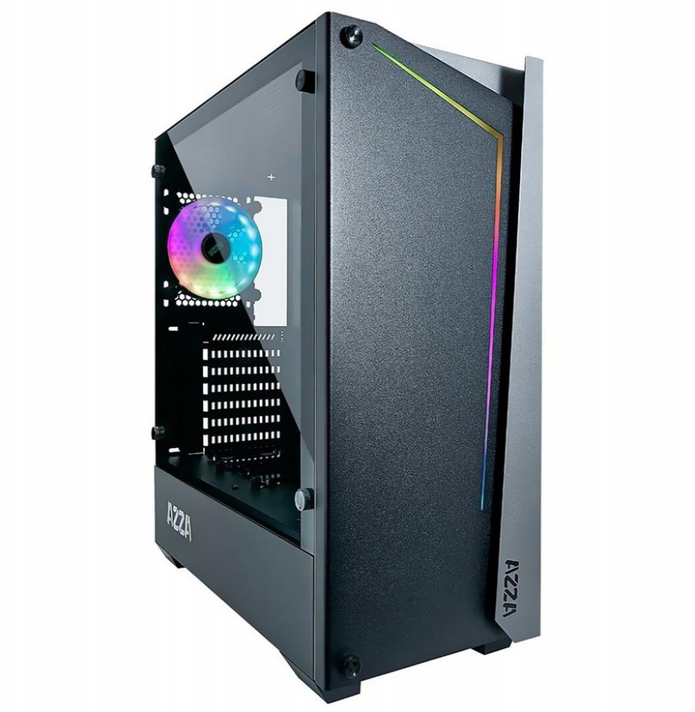 Gabinete AZZA Apollo 430 CSAZ-430B-DF2 Mid Tower RGB