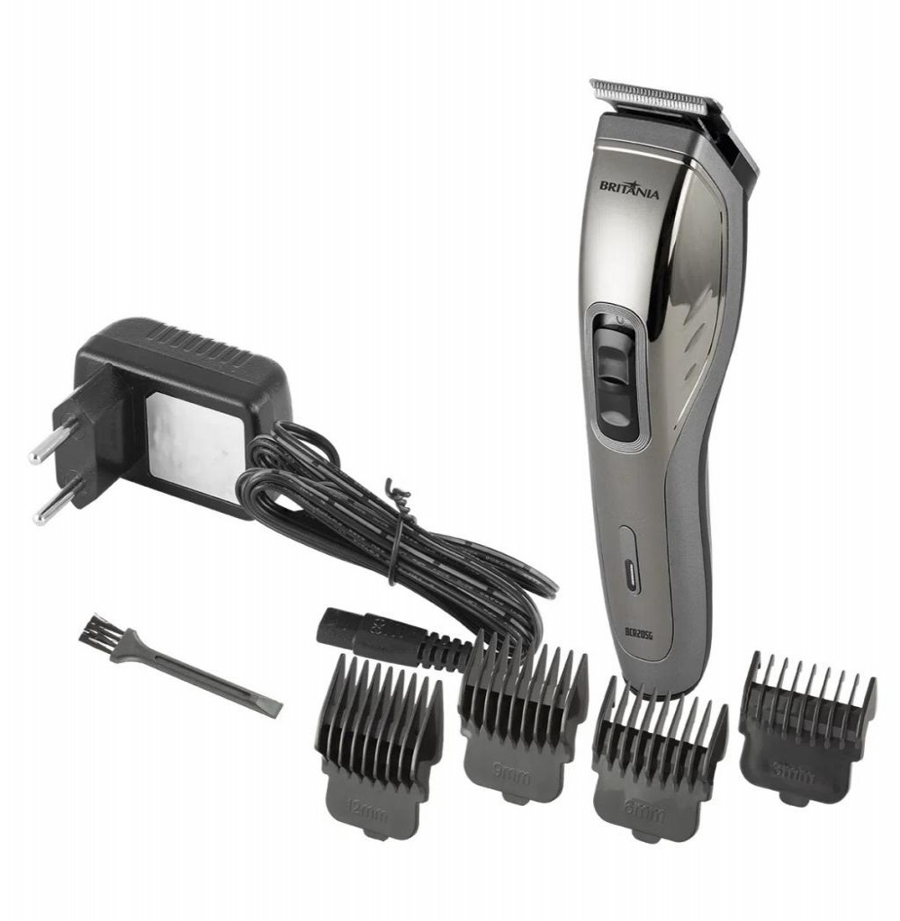 Corta Cabelo Britania BCR20SG Recarregavel 2V