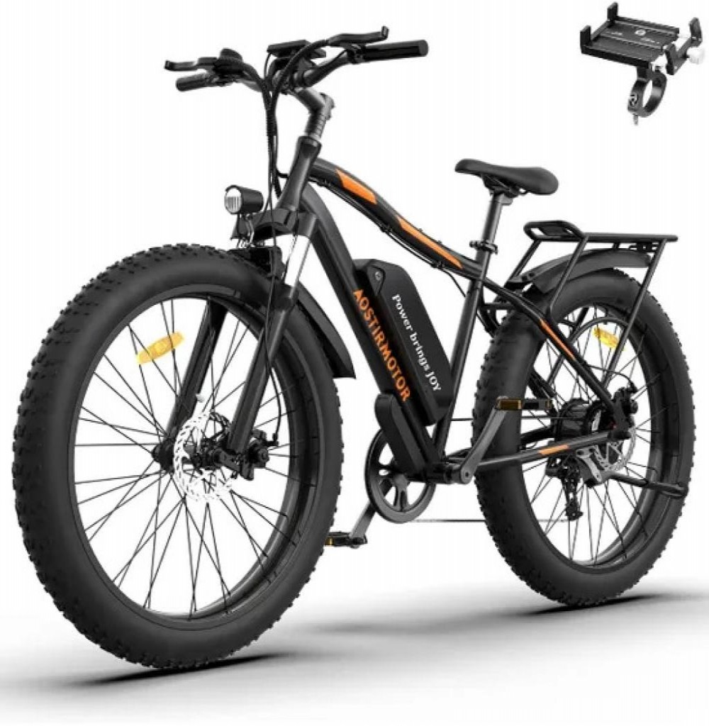 Bike Eletrica Aostirmotor 750W S07B 26"X4" 48V