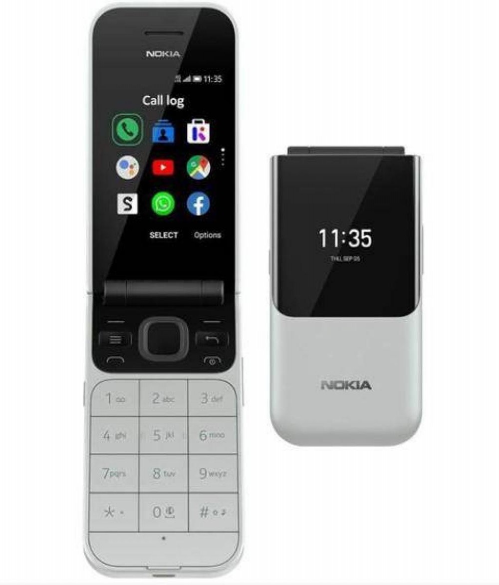 Celular Nokia 2720 Flip TA-1170 Dual Sim 2g Cinza