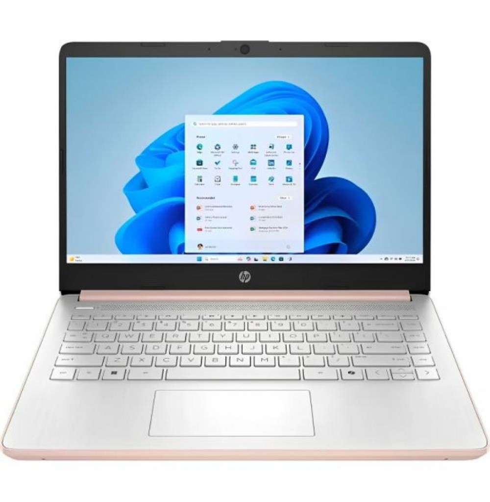 Notebook HP 14-DQ6015DX CEL. N150/4/128/14" Rose Gold