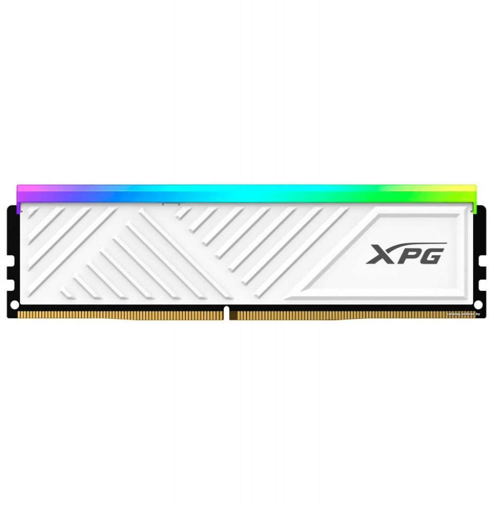 Memoria DDR4-16GB 3200 Adata Xpg Spectrix D35G Rgb Branco AX4U320016G16AS
