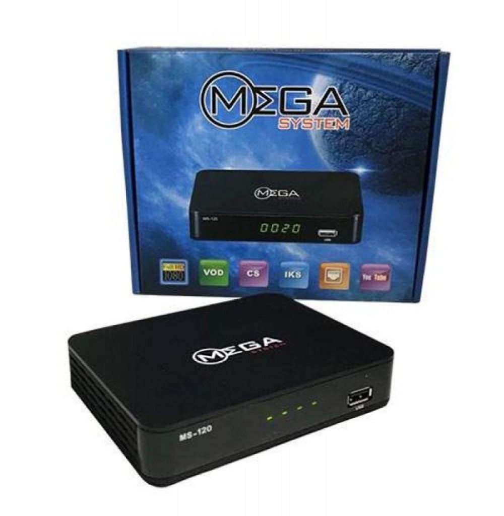 Receptor Digital Mega System MS-120 Para CS