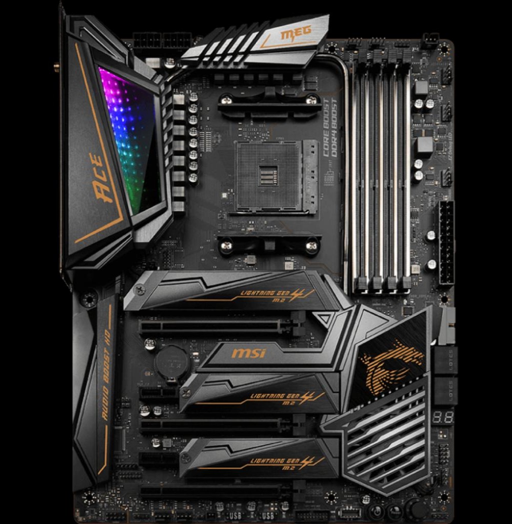 Placa-Mãe AMD (AM4) MSI X570 Meg Ace